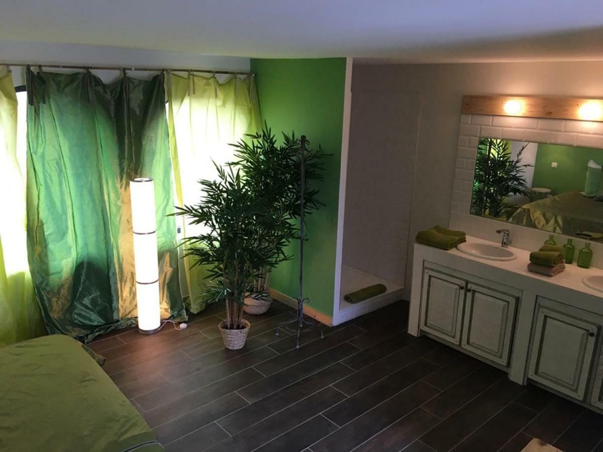 Mas Des Terres Rouges Villa Vezenobres ภายนอก รูปภาพ